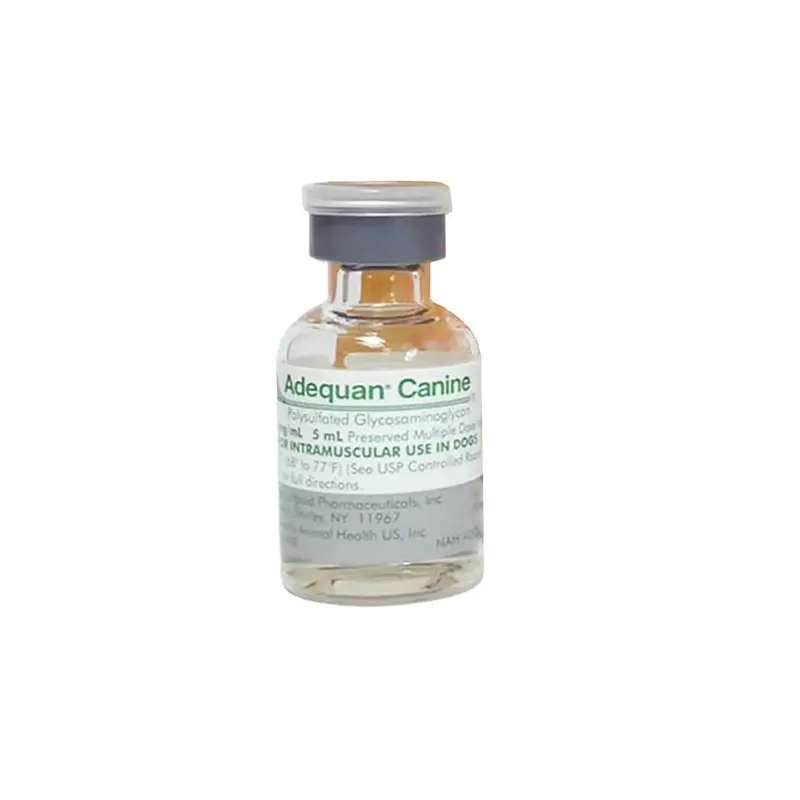 Rx Adequan Canine (polysulfated glycosaminoglycan) 100mg/ml x 5ml vial