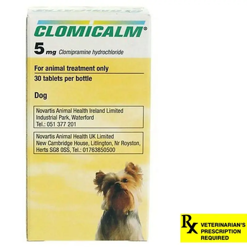 Rx Clomicalm (Clomipramine HCl) Tablets for Dogs