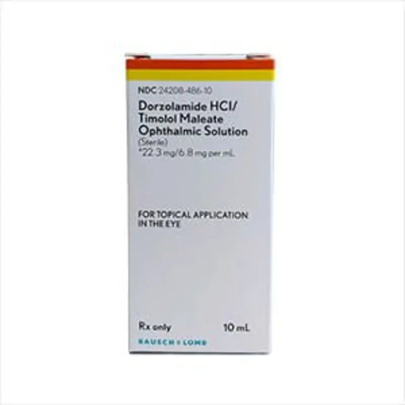 Rx Dorzolamide-Timolol Opth Solution, 22.3mg/6.8mg x10ml