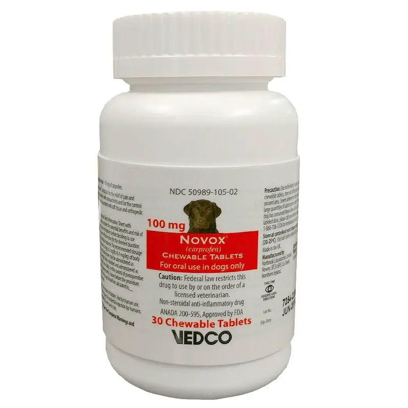 Rx Novox (carprofen) Chewable Tablets for Dogs