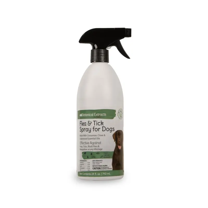 Natural Flea & Tick Spray for Dogs, 24 oz