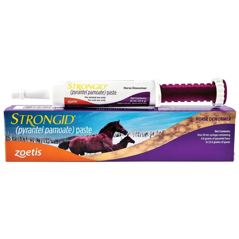 Strongid (pyrantel pamoate) Horse Dewormer