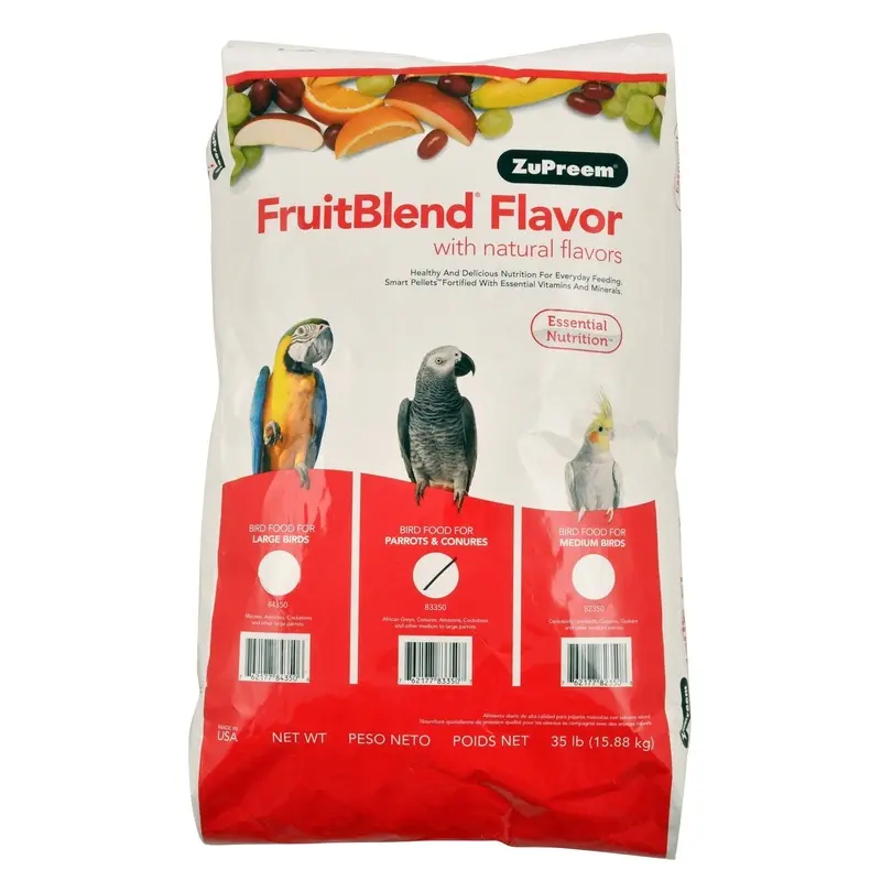 ZuPreem FruitBlend, 35 lb