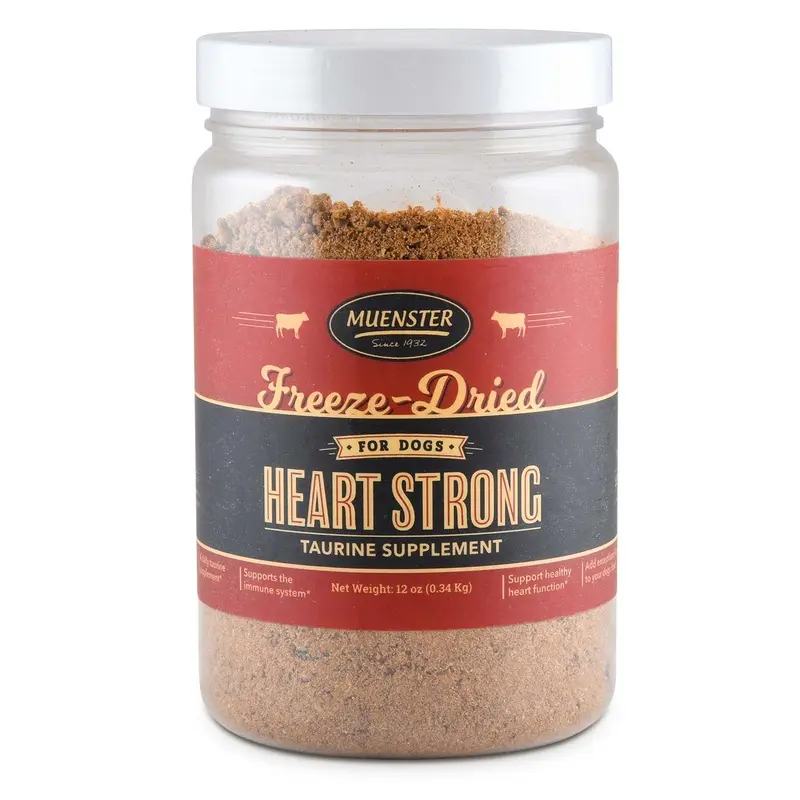 Heart Strong Freeze-Dried Taurine Supplement for Dogs, 12 oz