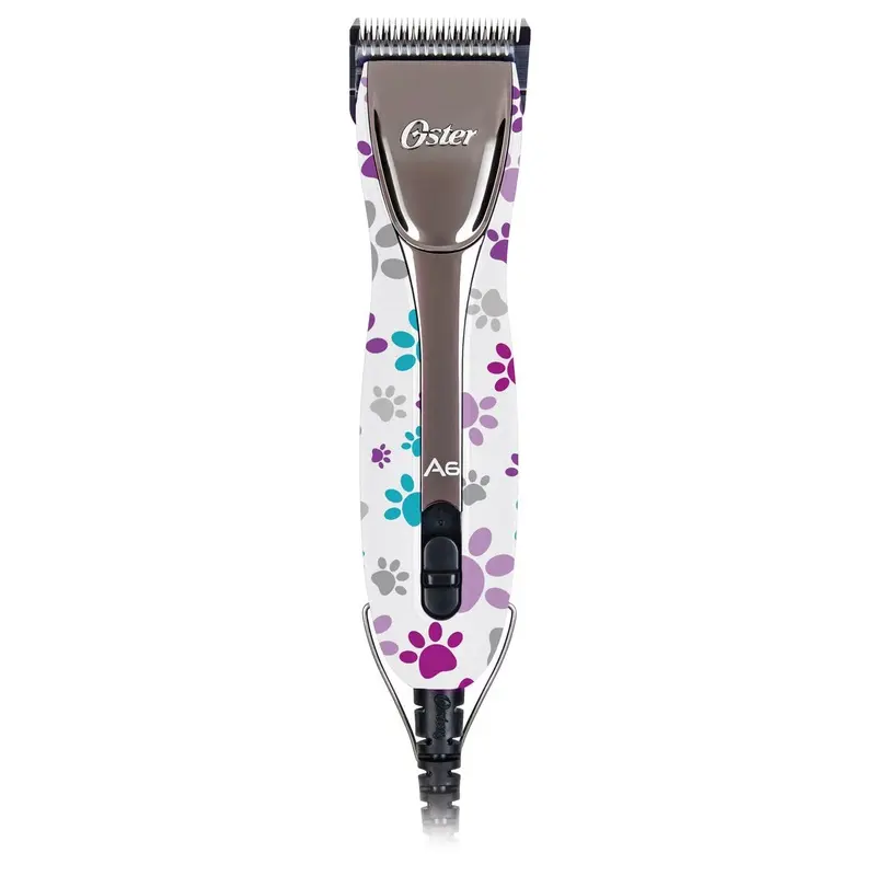 Oster Clipper Pro A6 3-Speed Slim, Paw Prints