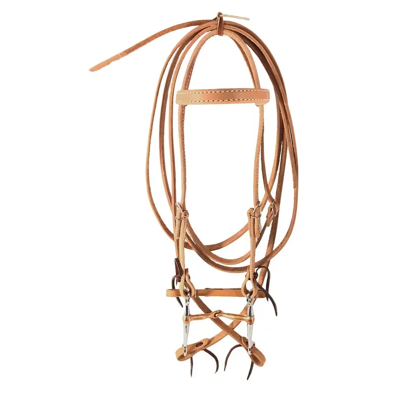 Oxbow Tack Complete Bridle w/ Copper Tom Thumb