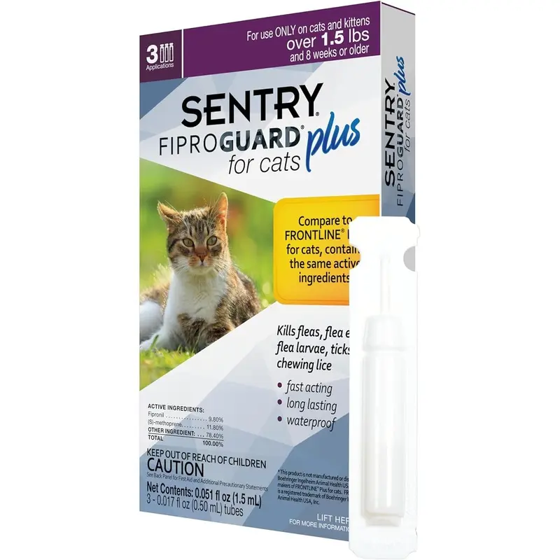 Sentry Fiproguard Plus for Cats