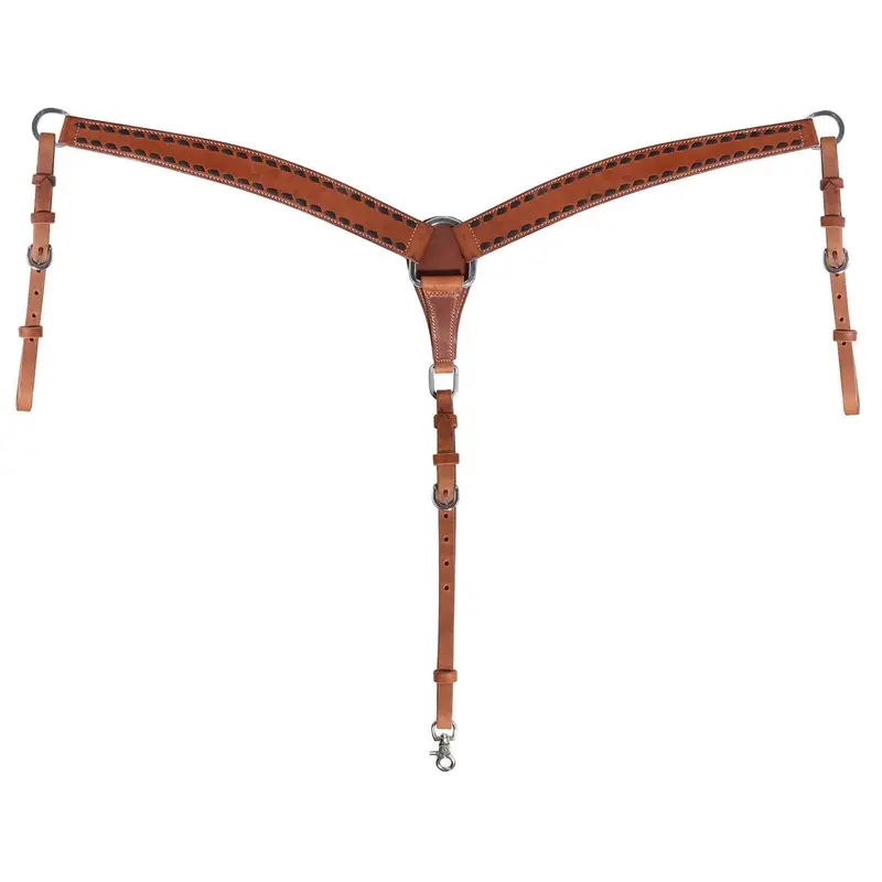 Professional's Choice Buckstitch Harness Leather Breast Collar