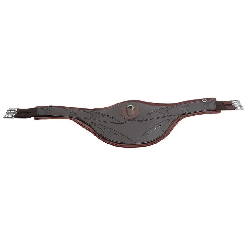 Professional's Choice Contoured Belly Guard Jump Girth, Brown