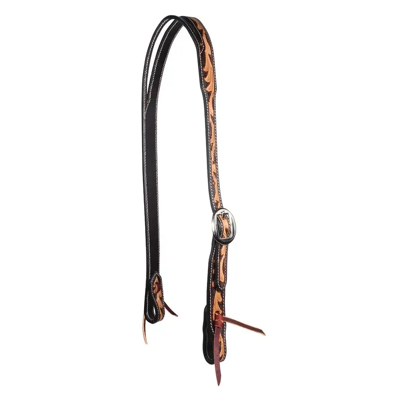 Professional's Choice Floral Split Ear Headstall