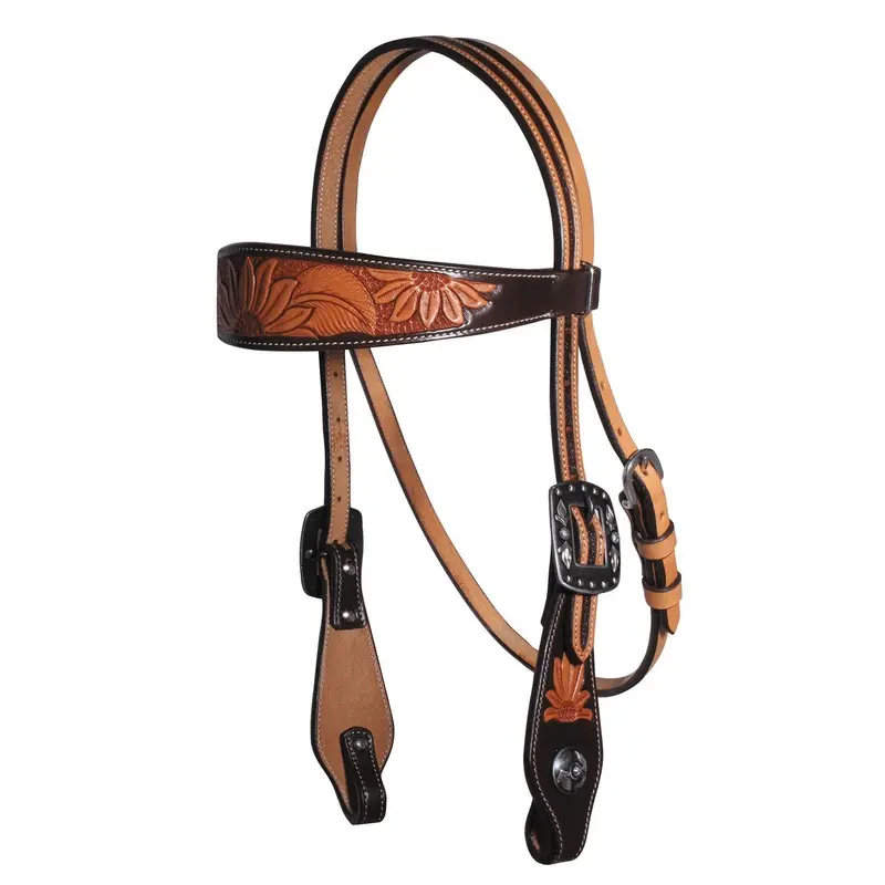 Professional's Choice Sunflower Browband Headstall