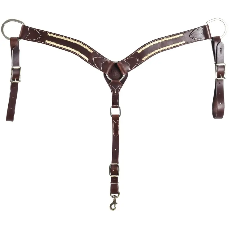 Cashel Rawhide Lace Breast Collar