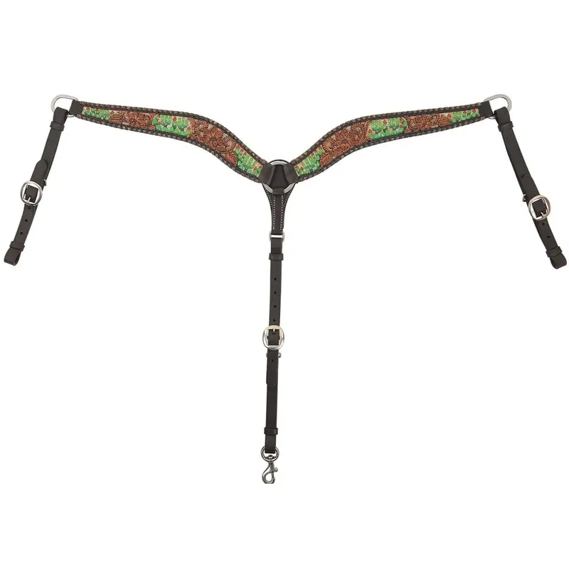 Circle Y Cactus Country Breast Collar