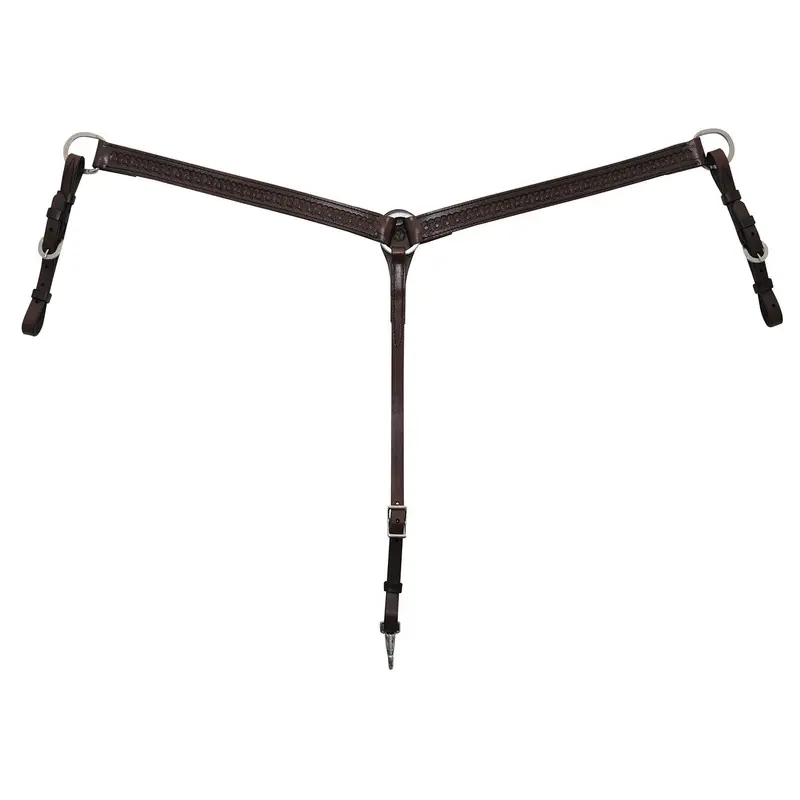 Circle Y Copper Mine Breast Collar