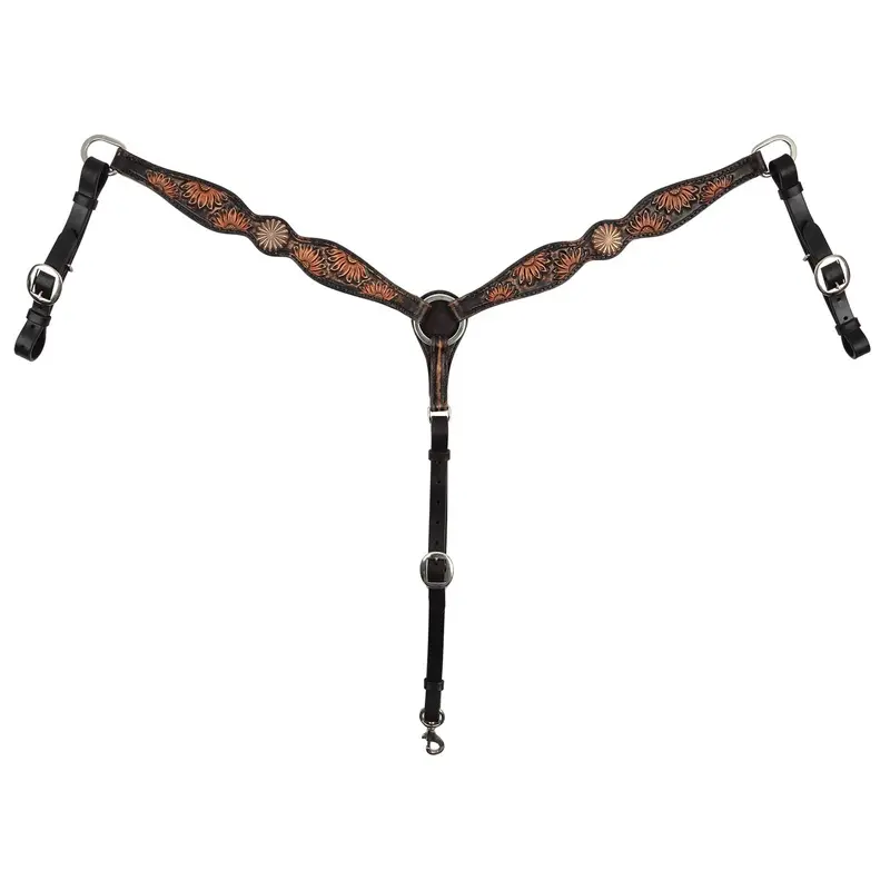 Circle Y Sunflower Breast Collar
