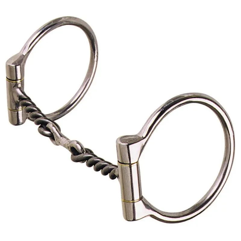 Reinsman Golden Glide Twisted Dog Bone Offset Dee Bit