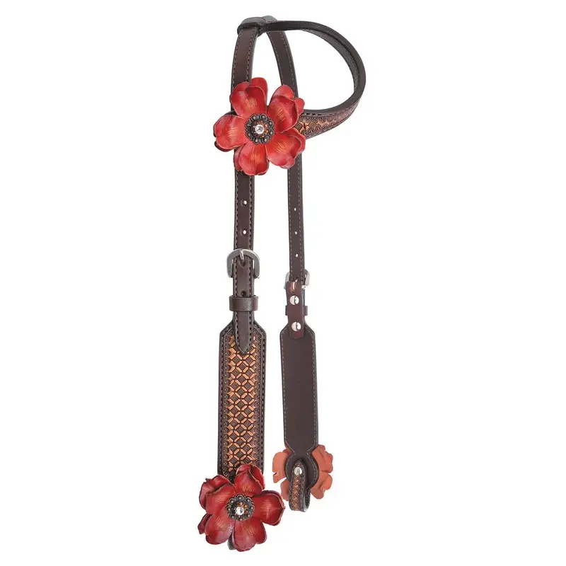 Reinsman Sarah Rose Vintage Sliding Ear Headstall