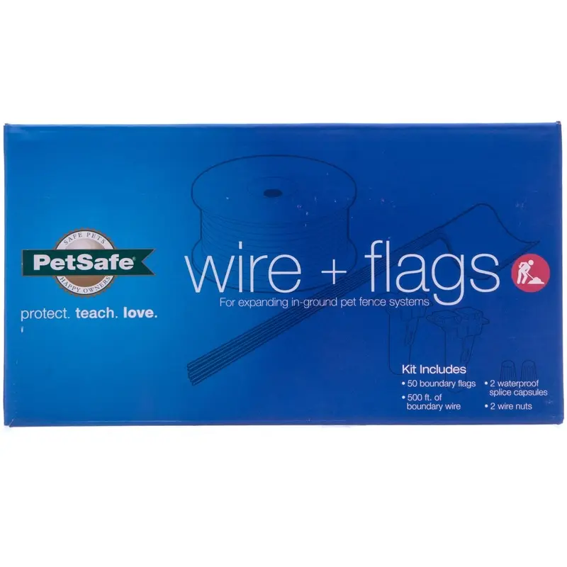 PetSafe Extra 500' Wire & 50 Boundary Flags