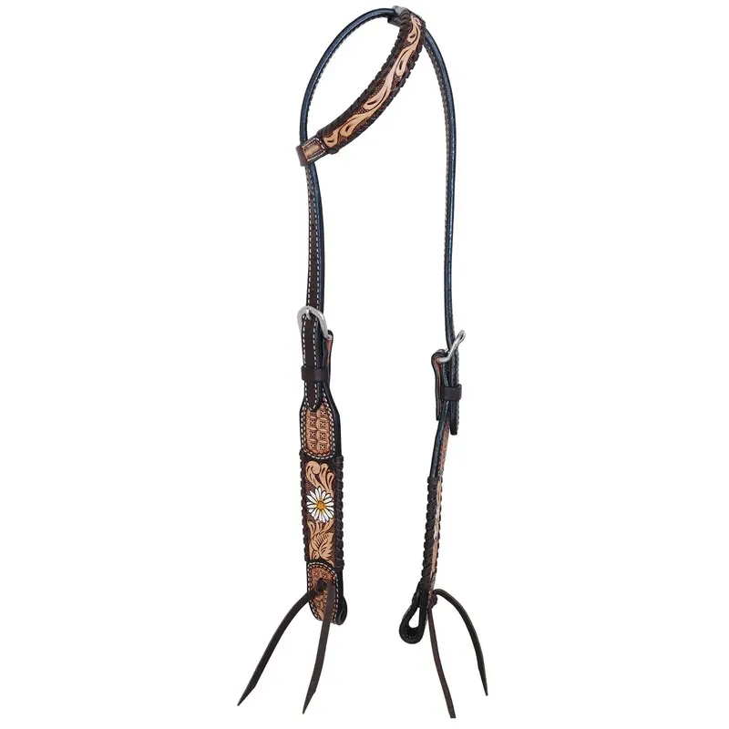 Rafter T Daisy Sliding Ear Headstall