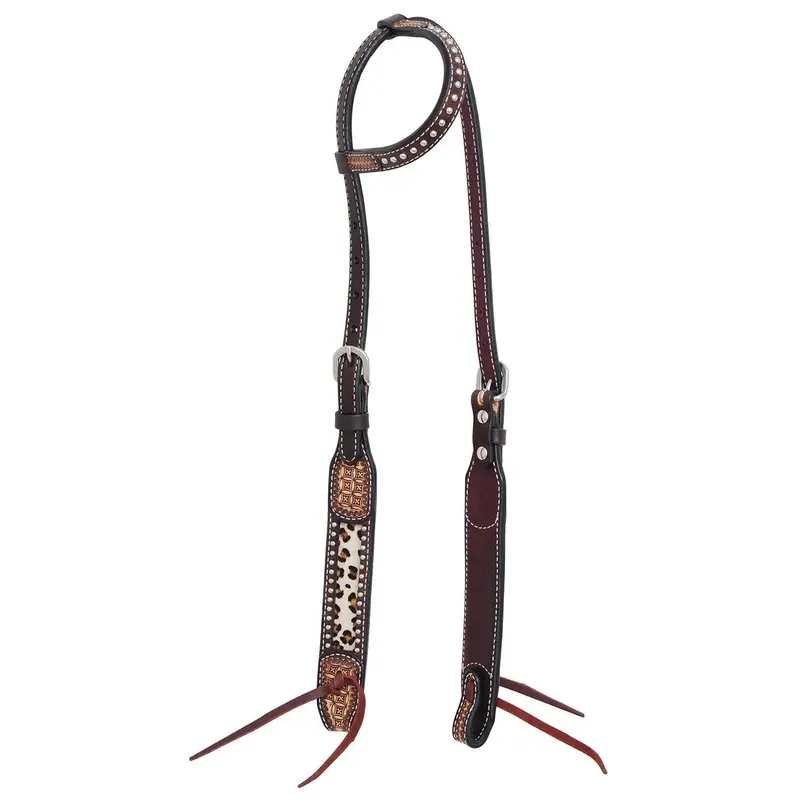 Rafter T Leopard One Ear Headstall