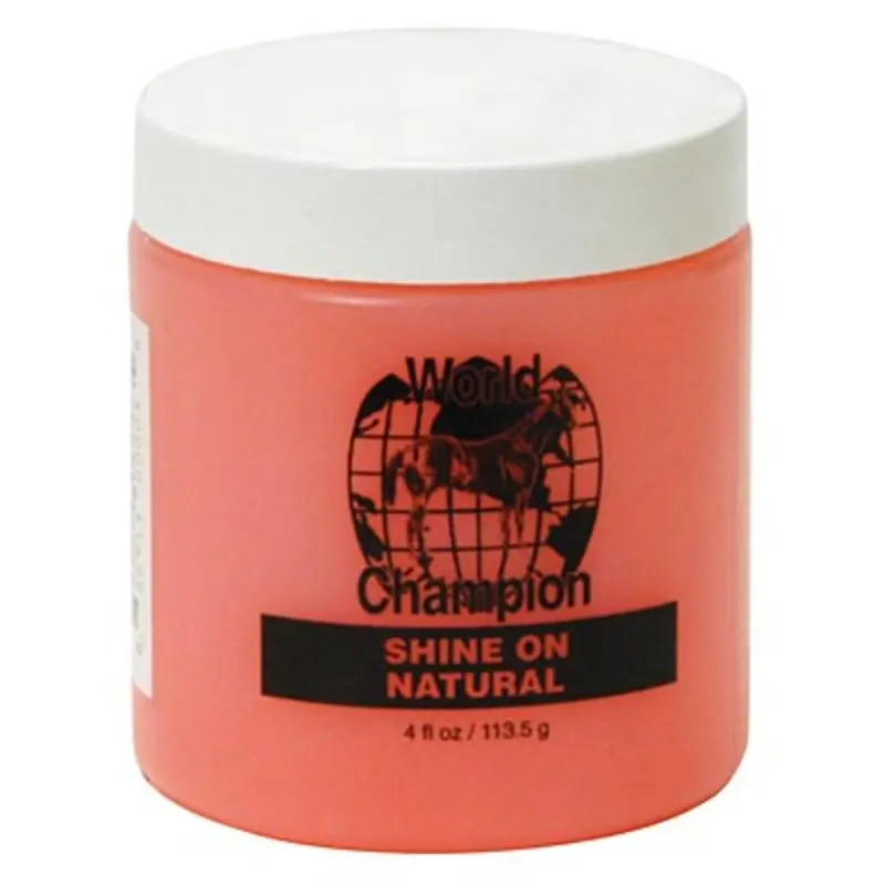 World Champion Shine On Natural for Horses (clear), 4 oz
