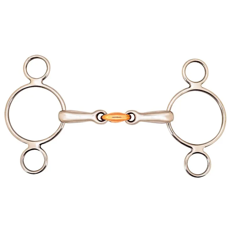 Shires 2 Ring Elevator Snaffle Bit