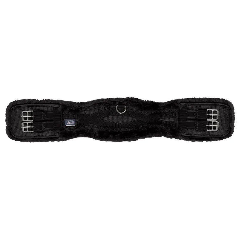 Shires Performance Supafleece Dressage Girth, Black