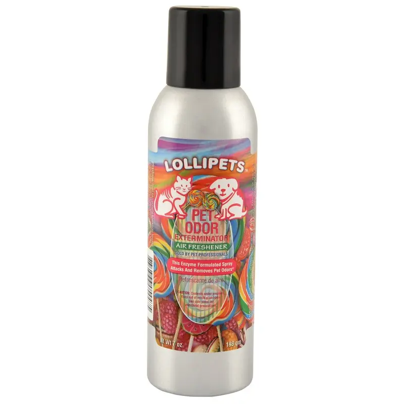 Pet Odor Exterminator Air Freshener Spray, Lollipets, 7 oz