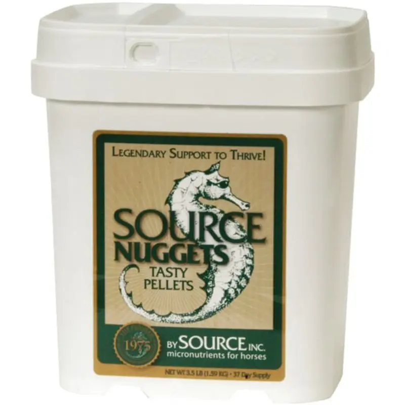 Source Nuggets Micronutrients Tasty Pellets for Horses