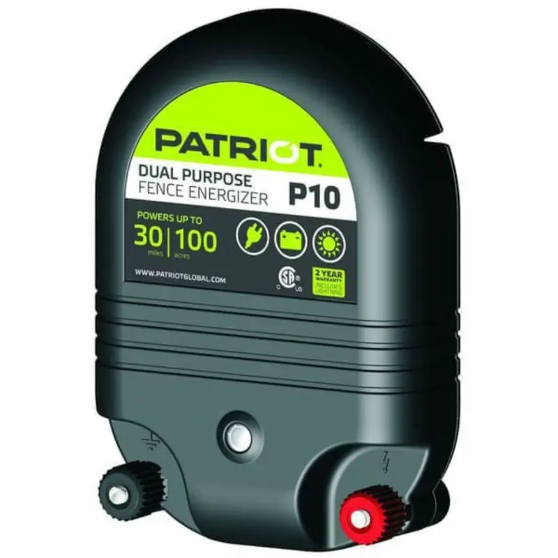 Patriot P10 Dual Purpose Energizer