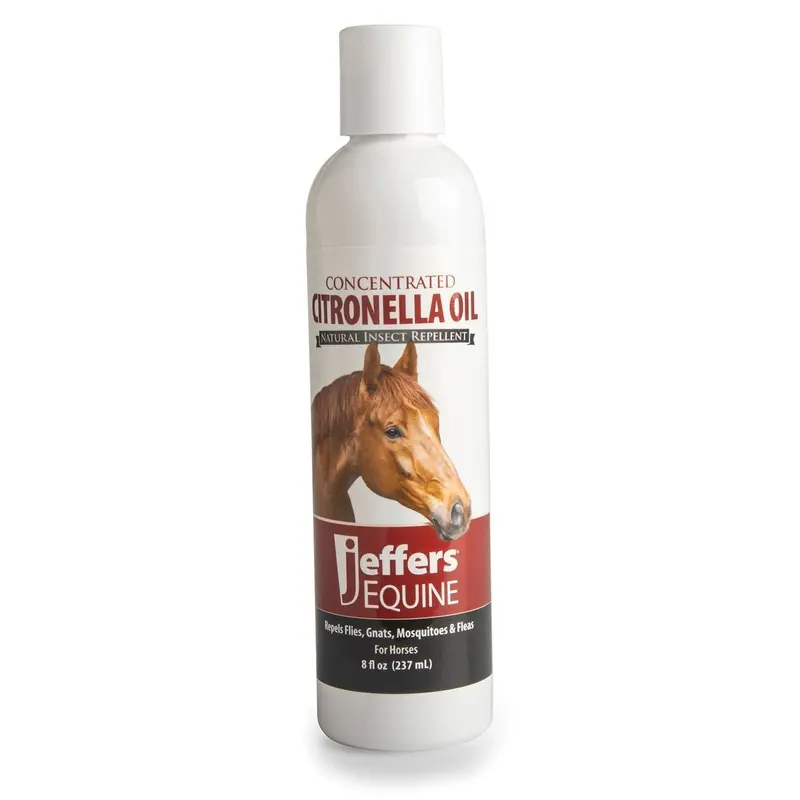 Jeffers Concentrated Citronella Oil Natural Insect Repellent, 8 oz