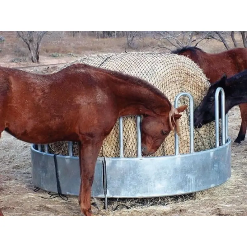 Texas Round Bale Hay Net