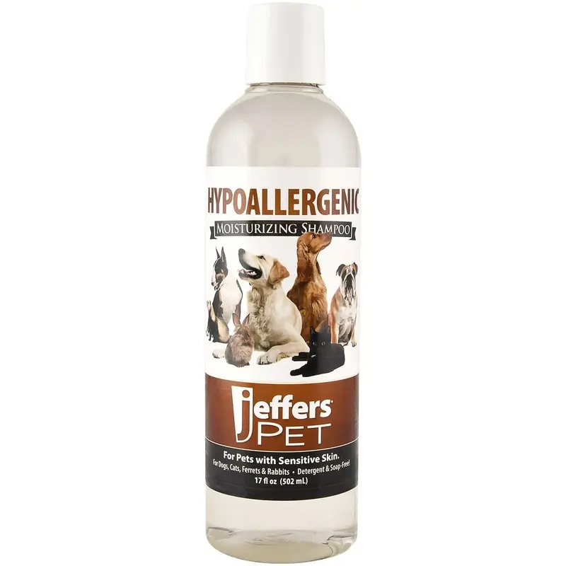 Jeffers Hypoallergenic Moisturizing Pet Shampoo for Sensitive Skin