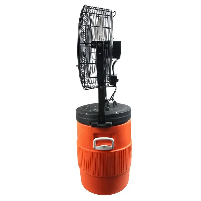 18" Mid-Pressure Misting Fan with 10 Gallon Cooler