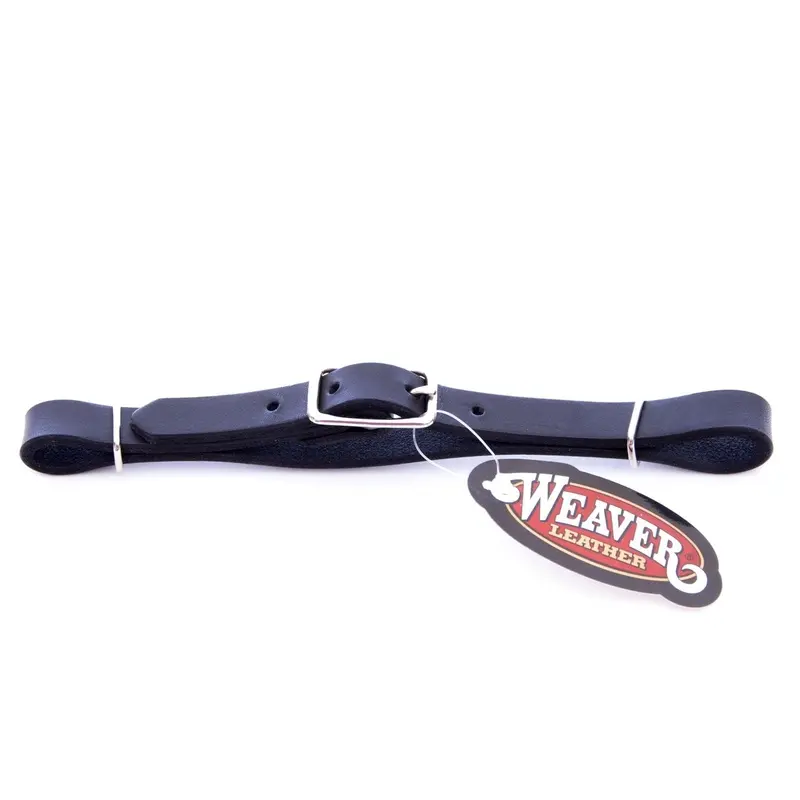 Straight Leather Curb Strap, Each