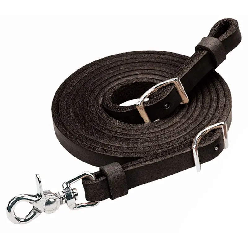Black Latigo Roper Rein