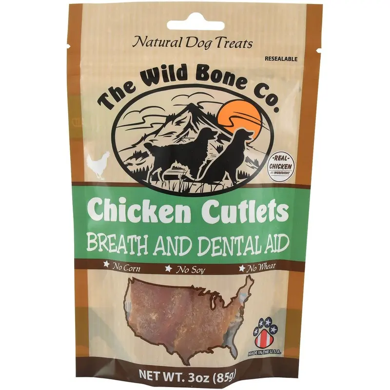 Chicken Cutlets with Breath & Dental Aid