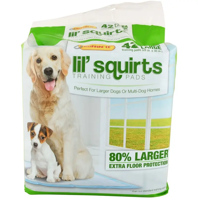 Lil' Squirts Training Pads, XL, 42 ct