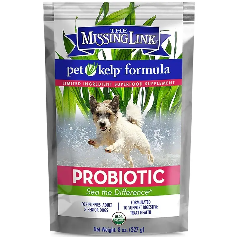 Missing Link Pet Kelp Probiotic Blend for Dogs, 8 oz