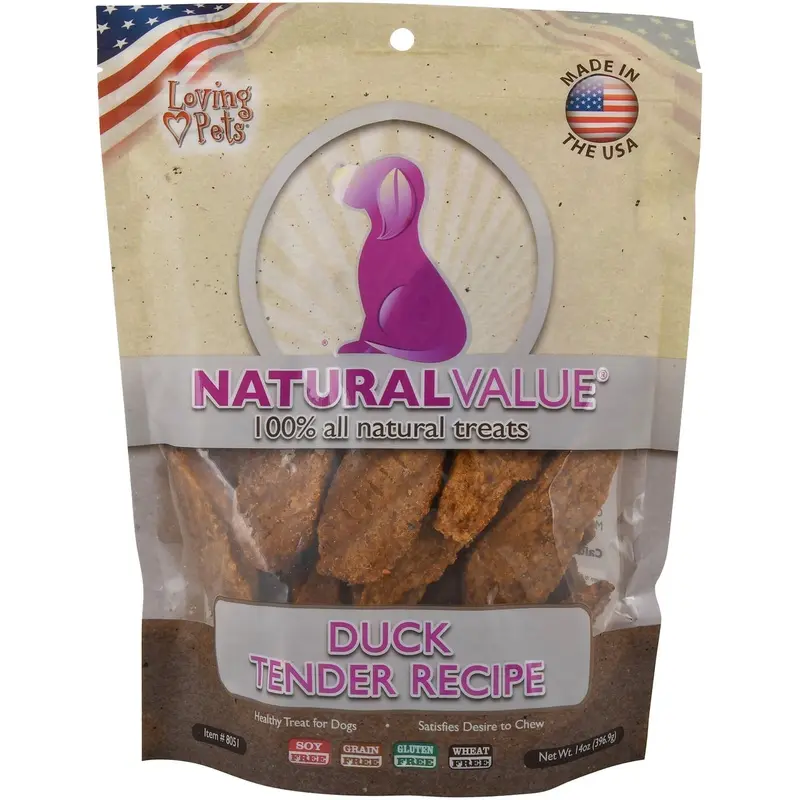 Natural Value Duck Tenders, 14 oz
