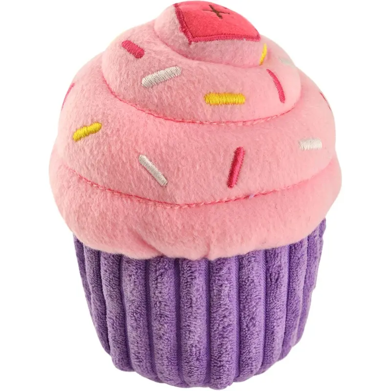 Zippy Paws Cupcake Plush Toy