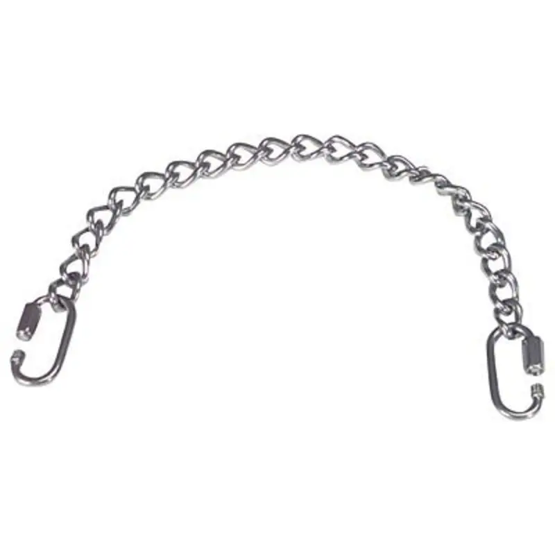 Jeffers Stainless Curb Chain with Quick Links