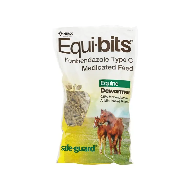 Safe-Guard Equi-bits Fenbendazole Medicated Feed Equine Dewormer, 1.25 lb