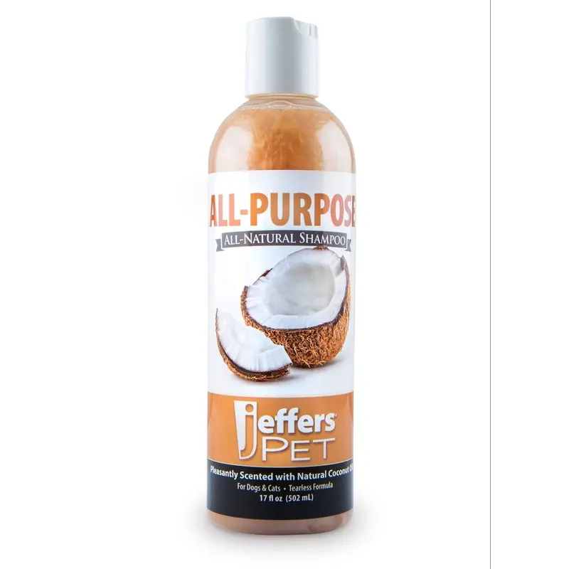 Jeffers All-Purpose Coconut Oil Shampoo for Dogs & Cats