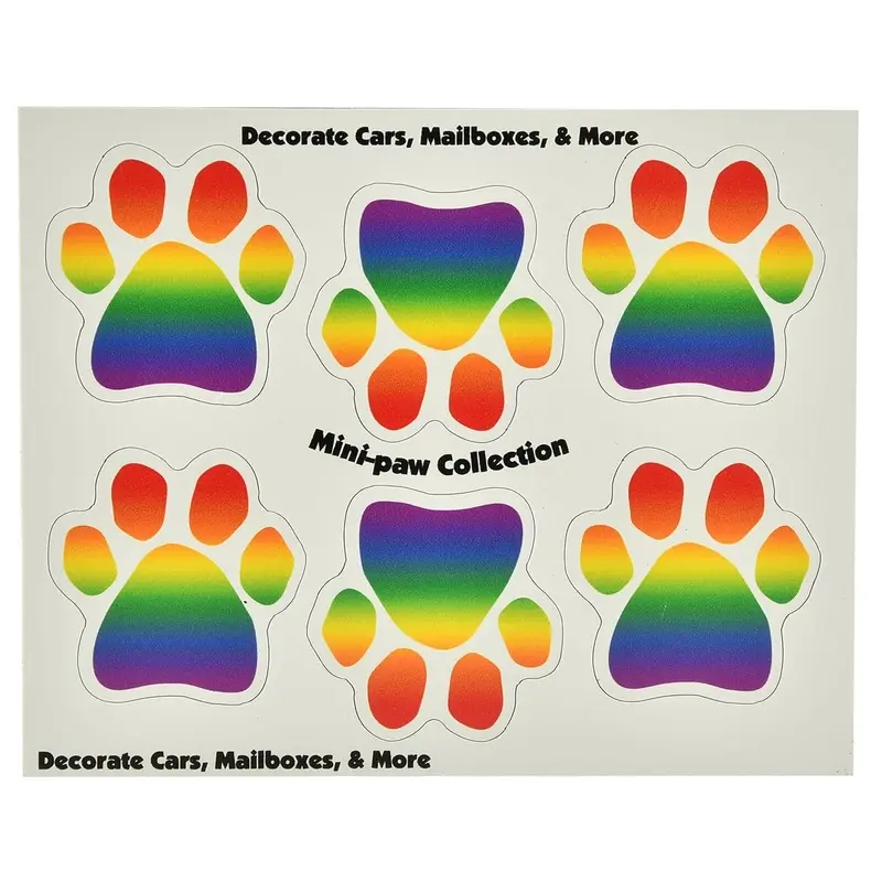 6 Mini-PAWS Magnets