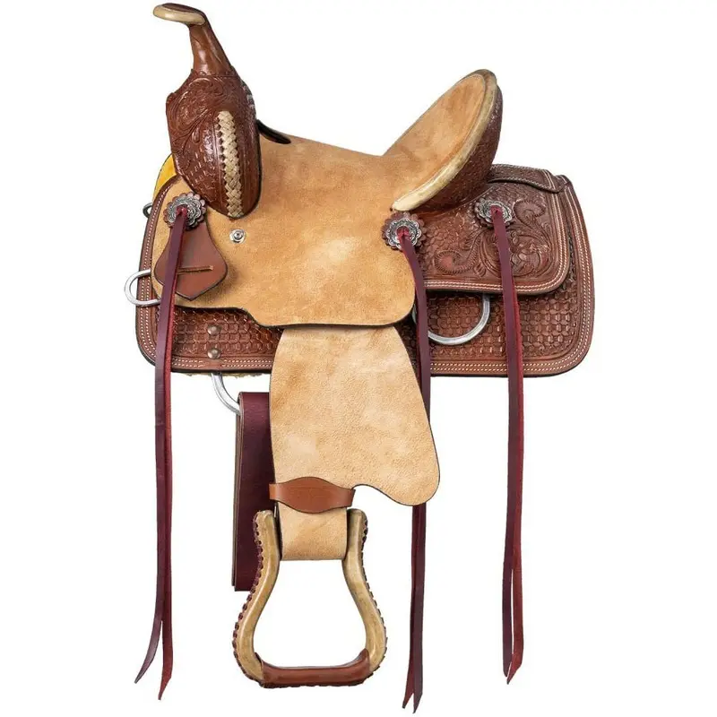 Royal King Youth Garrison Barrel Saddle