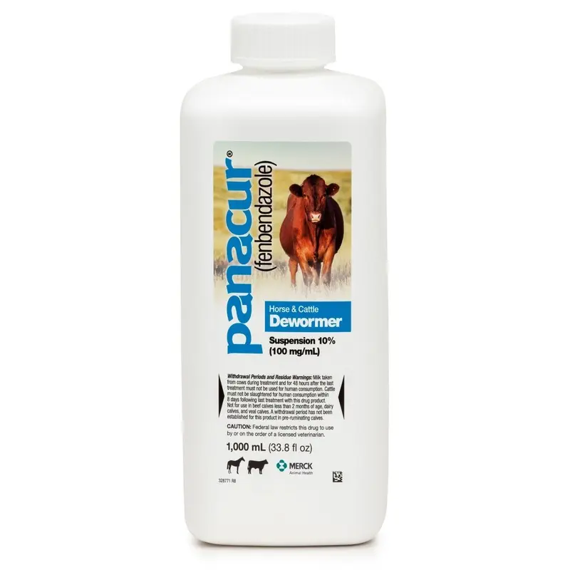 Rx Panacur 10% Suspension Dewormer for Horses & Cattle