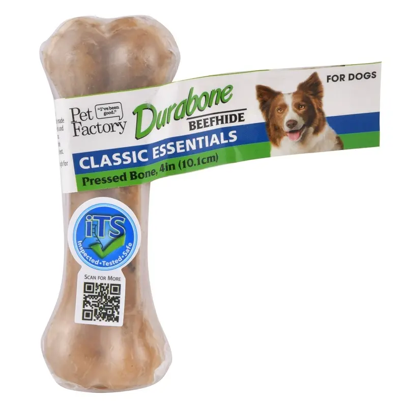 Pet Factory Natural Pressed Rawhide Bones