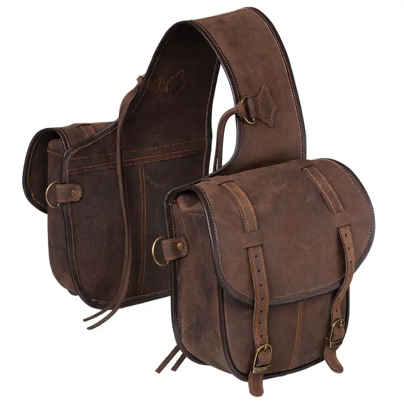 Tough 1 Soft Leather Saddle Bag
