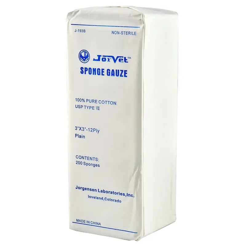Gauze Dressing Sponges, 200 Pack